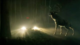 The titular deer attacks a car in &quot;Bambi: The Reckoning.&quot; 