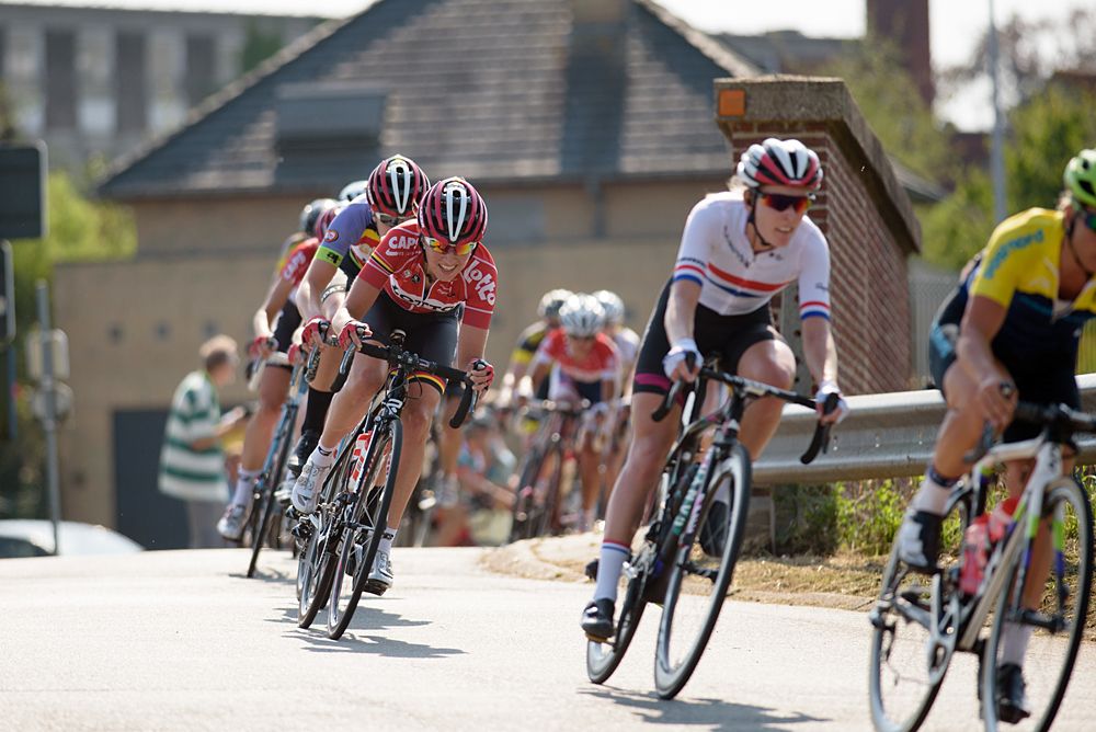 Sofie de Vuyst (Lotto Soudal) at the 108 km Stage 2 of the Lotto Belgium Tour 2016