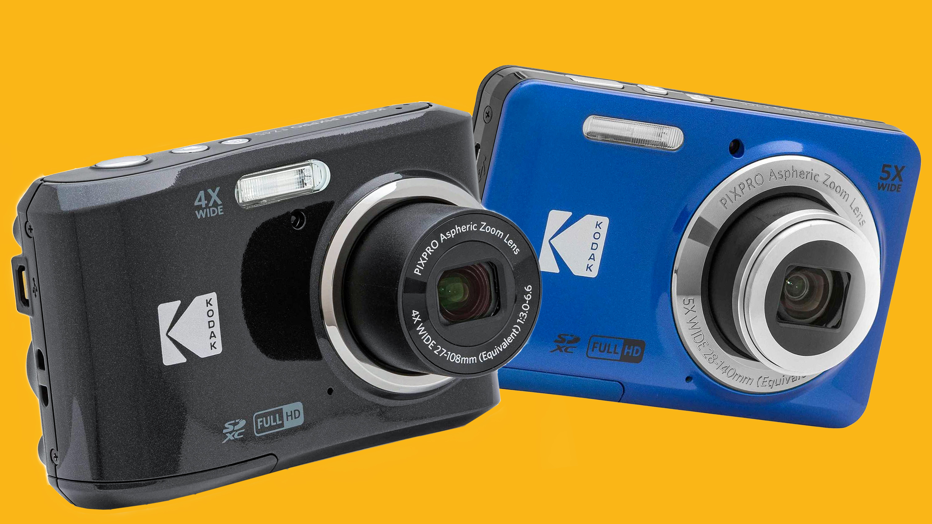 Kodak Pixpro FZ45 vs Kodak Pixpro FZ55