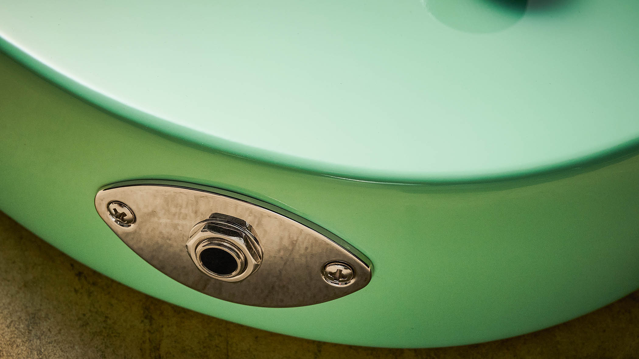 The Yamaha Pacifica SC Standard Plus looks phenomenal in Peppermint Green.