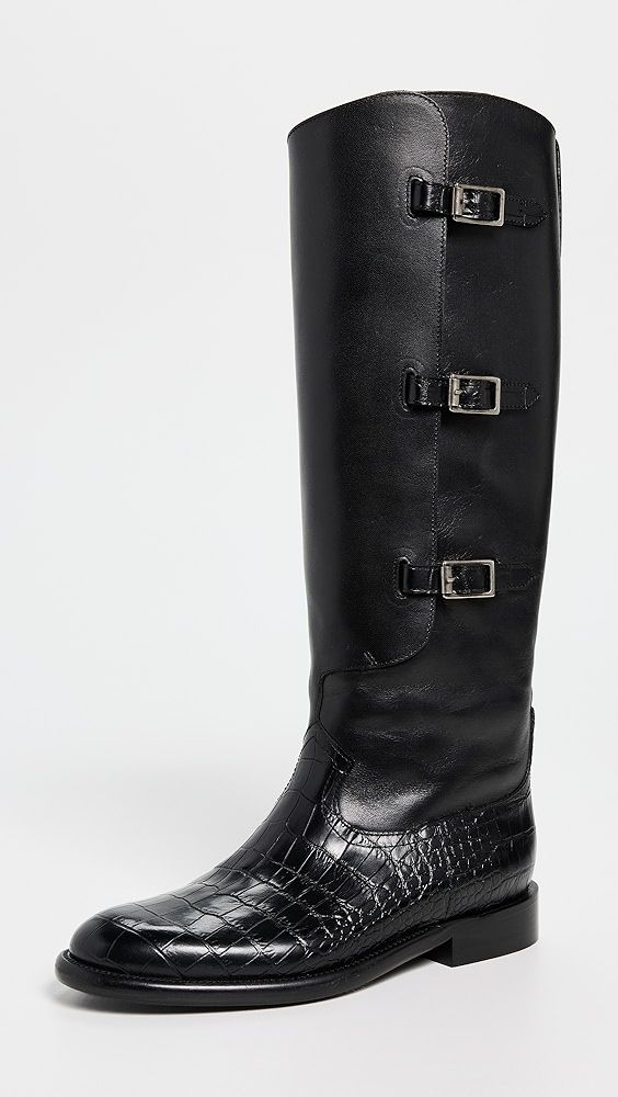 Paris Texas Montana Buckle Boots