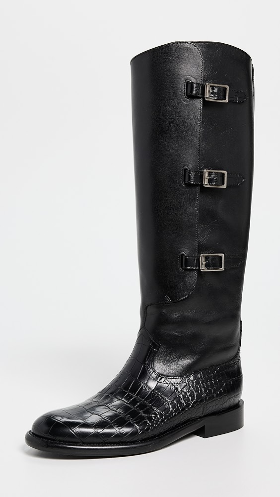 Paris Texas Montana Buckle Boots