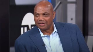 Charles Barkley discusses a text he received on Inside the NBA