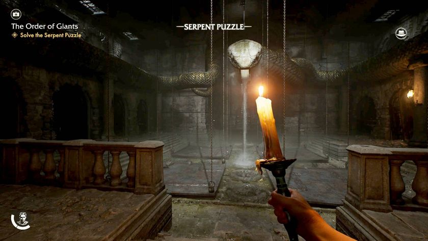 Indiana Jones serpent water puzzle