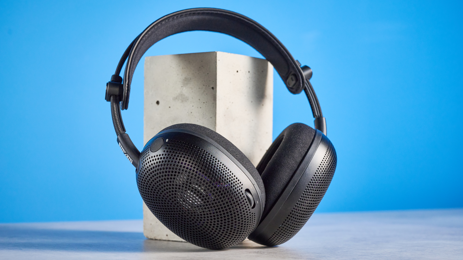 A black Sony Inzone H6 Air open-back gaming headset