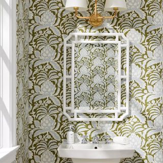 serena and lily wallpaper bathroom