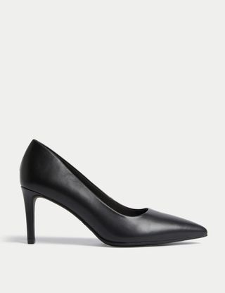 Stiletto Heel Pointed Court Shoes