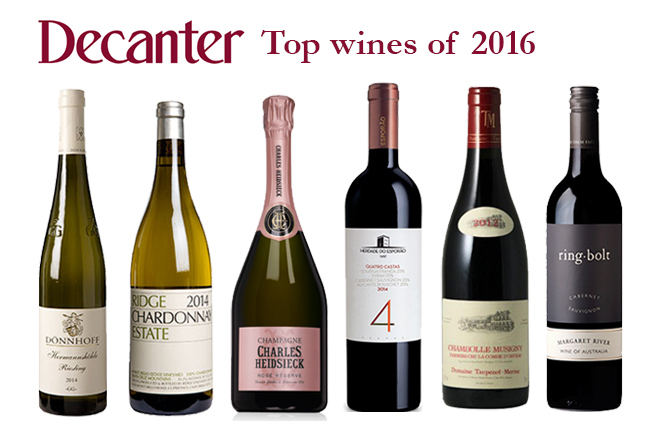 Top Wines of 2016