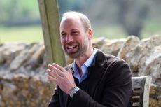 Prince William, Prince of Wales speaks with farmers during an event for sixty of the Duchy of Cornwall's next generation of farming tenants, on March 26, 2025