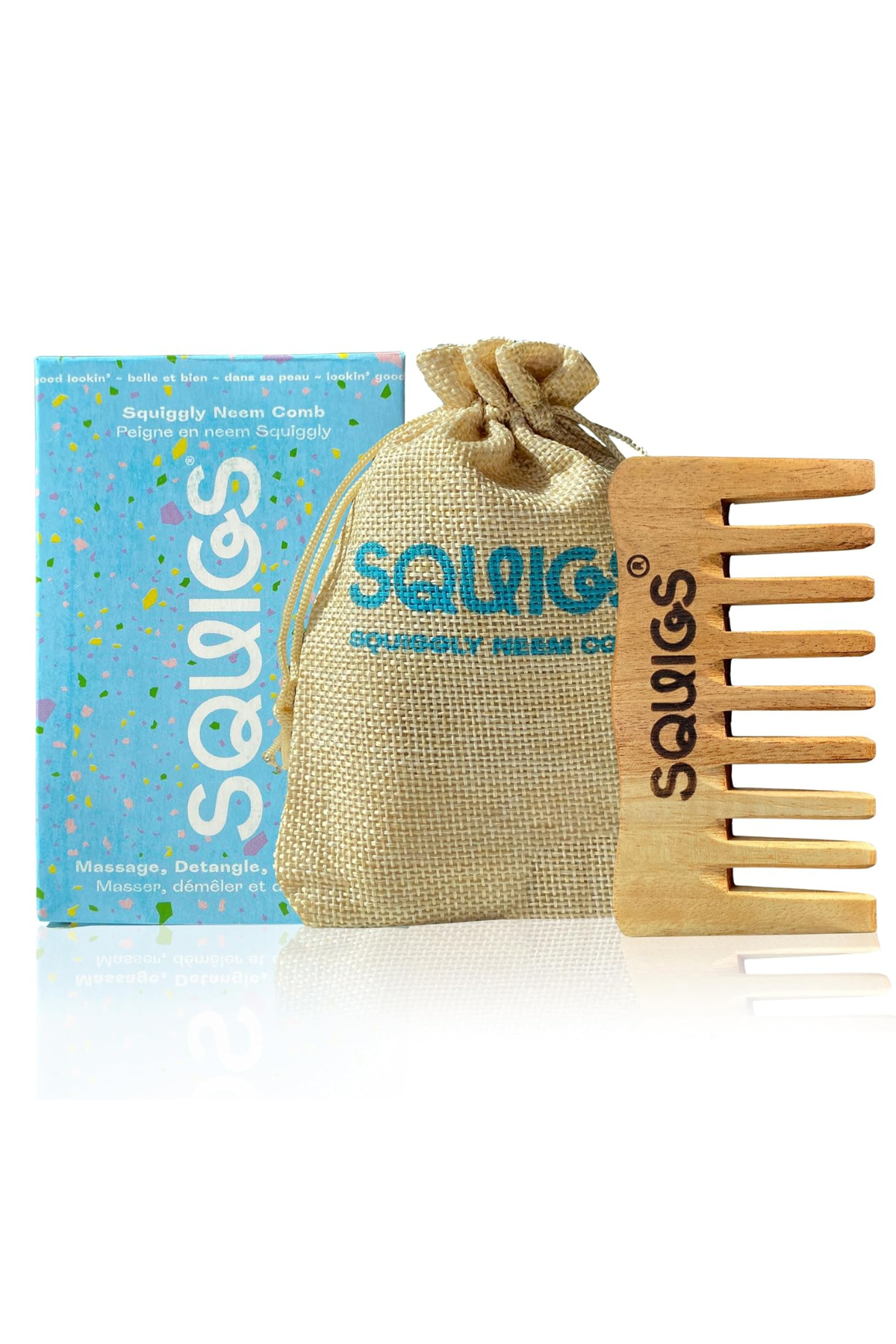 Squigs, Squiggly Neem Comb