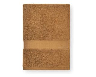 Calvin Klein Tracy Bath Towel in mustard colour