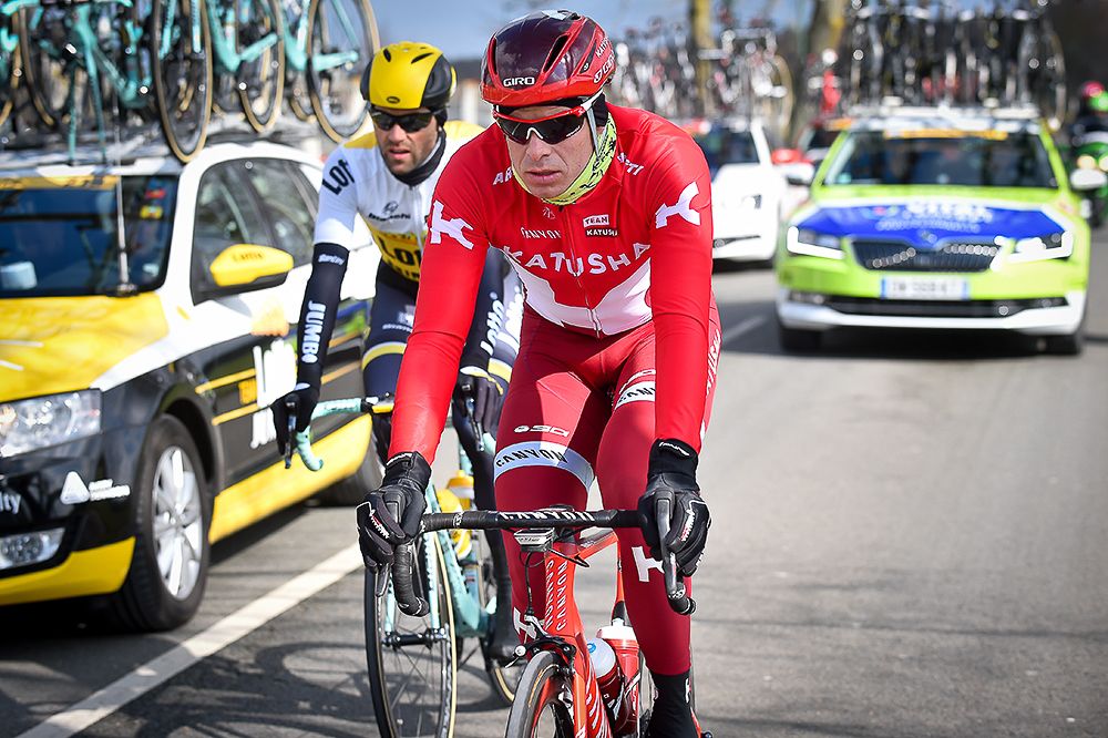 Alexander Kristoff during stage 1 at Paris-Nice.