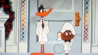 Daffy Duck and Speedy Gonzales in Daffy Duck's Fantastic Island
