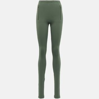 Wardrobe.NYCSide Split high-rise leggings