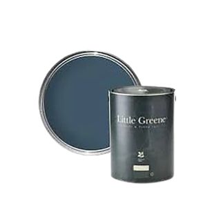 Little Greene hicks blue paint can