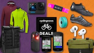 Various products from the bike sales