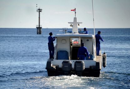 Search and rescue team for Indonesian submarine.
