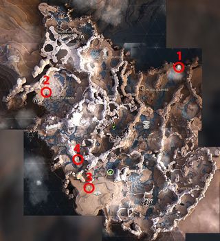 Anthem tomb challenges map