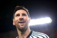 KANSAS CITY, MISSOURI - JUNE 16: Lionel Messi #10 of Argentina celebrates after his team's 3-0 victory in the FIFA World Cup 2026 Group J match between Argentina and Algeria at Kansas City Stadium on June 16, 2026 in Kansas City, Missouri. (Photo by Steph Chambers - FIFA/FIFA via Getty Images)