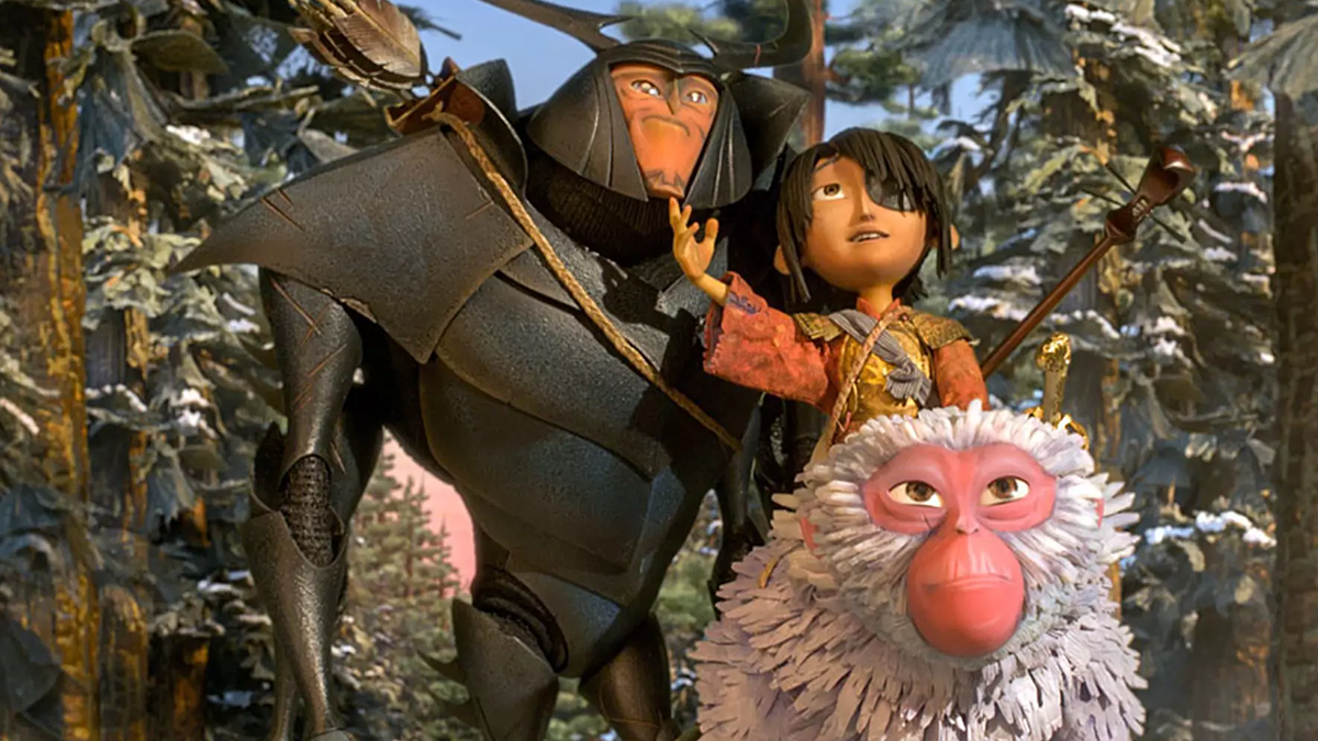 A still from the stop-motion film Kubo and the Two Strings