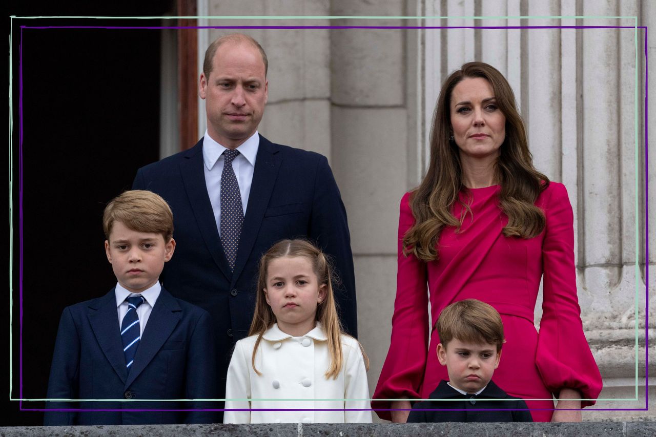 George, nine, Charlotte, seven, and four-year-old Louis are enrolled at Lambrook School near Ascot, Berks