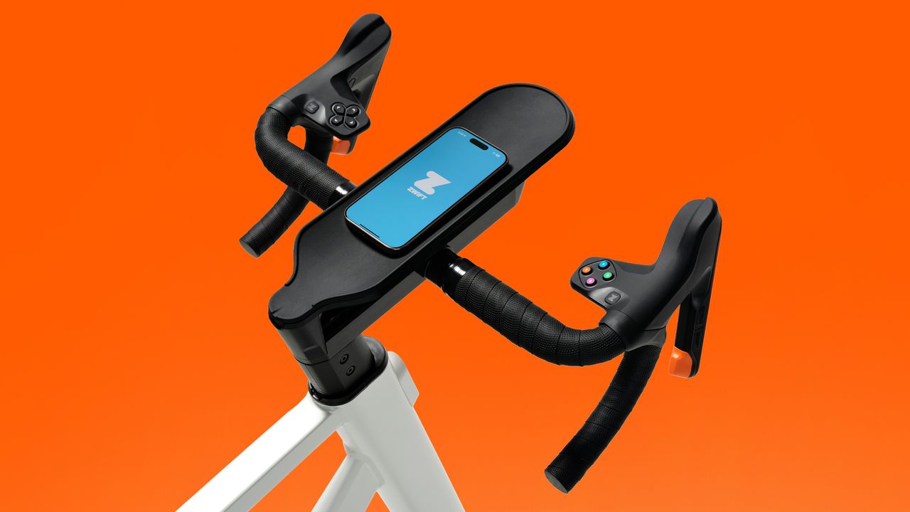 Details of the Zwift Ride V2 handelbar