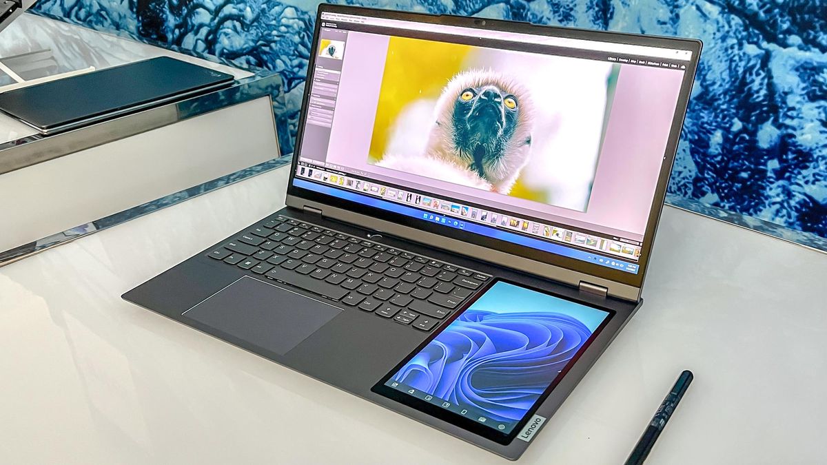 The Lenovo ThinkBook Plus Gen 3 is a machine that will make you do a double take. It's the first laptop ever with a 17.3-inch ultra-wide display, whic