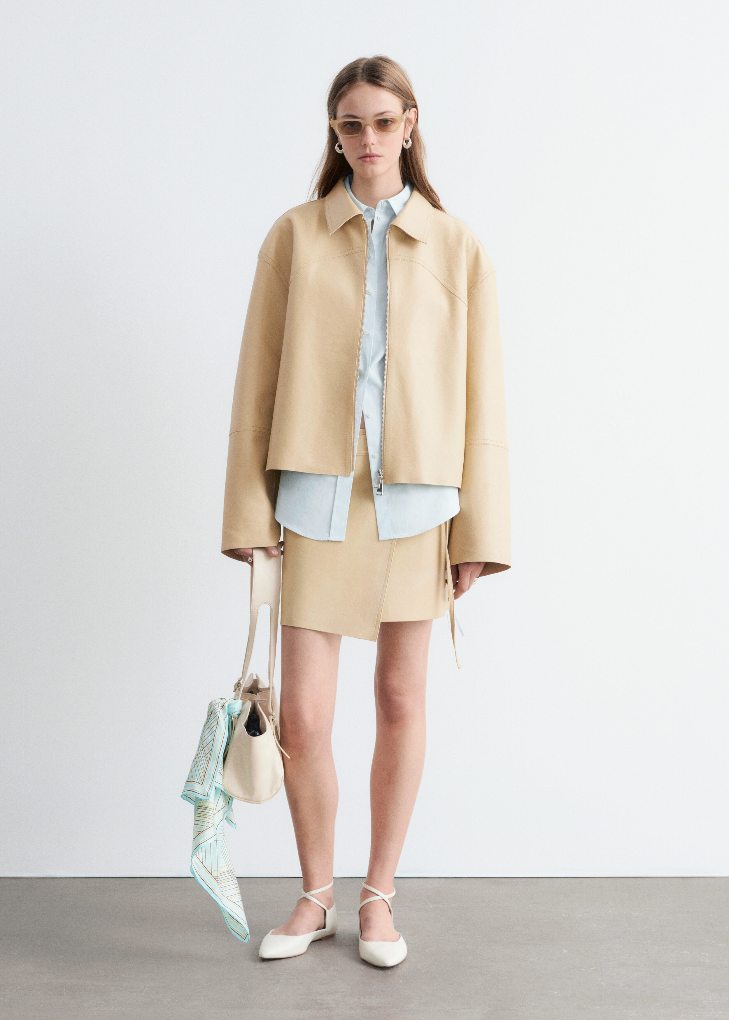 Relaxed Leather Jacket