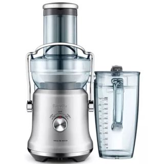 Breville juice fountain juicer on a white background