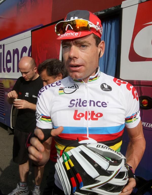 World Champ Cadel Evans (Silence-Lotto)