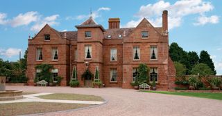 Exterior of a Jacobean hunting lodge