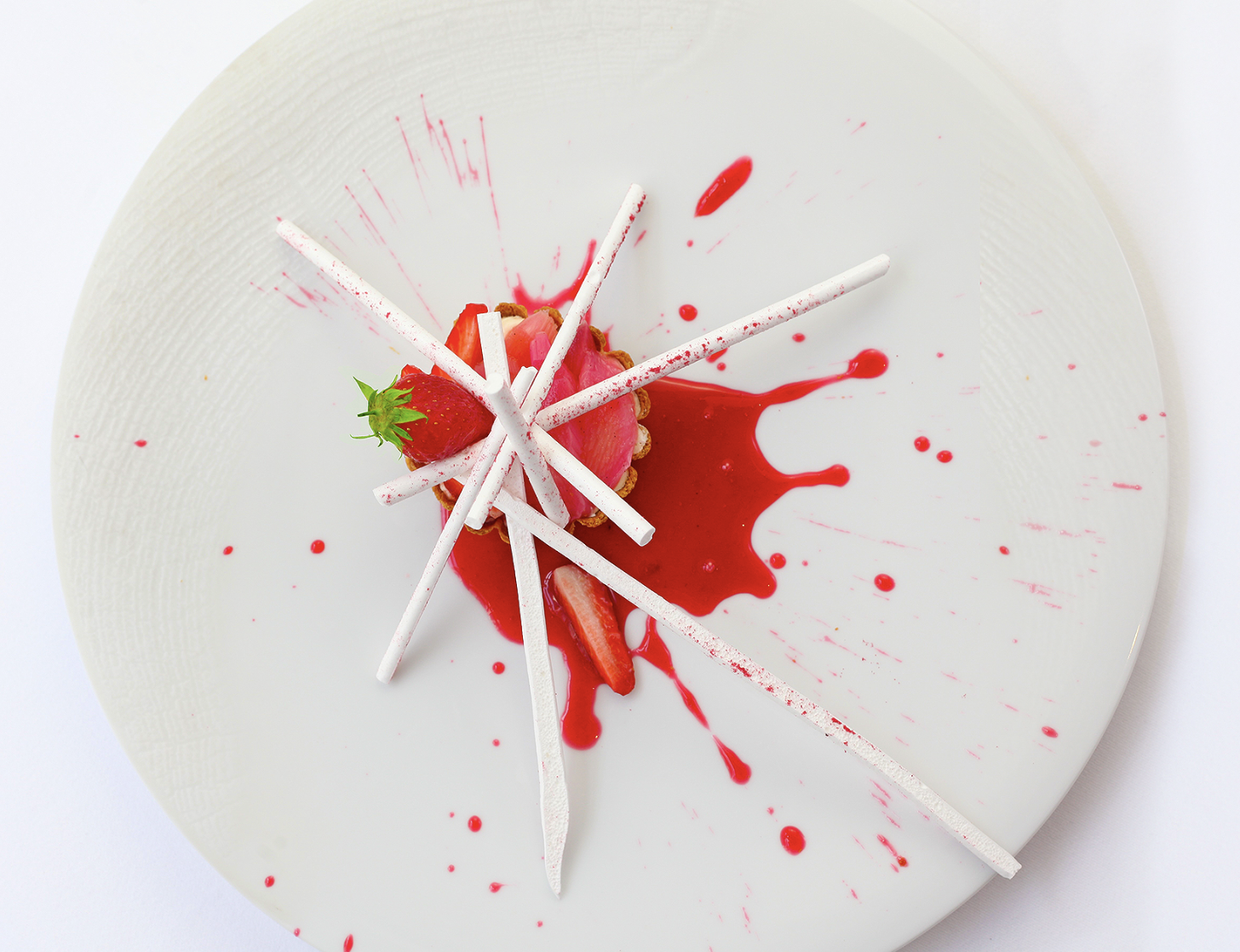 an aerial image of a desert served at Gauthier