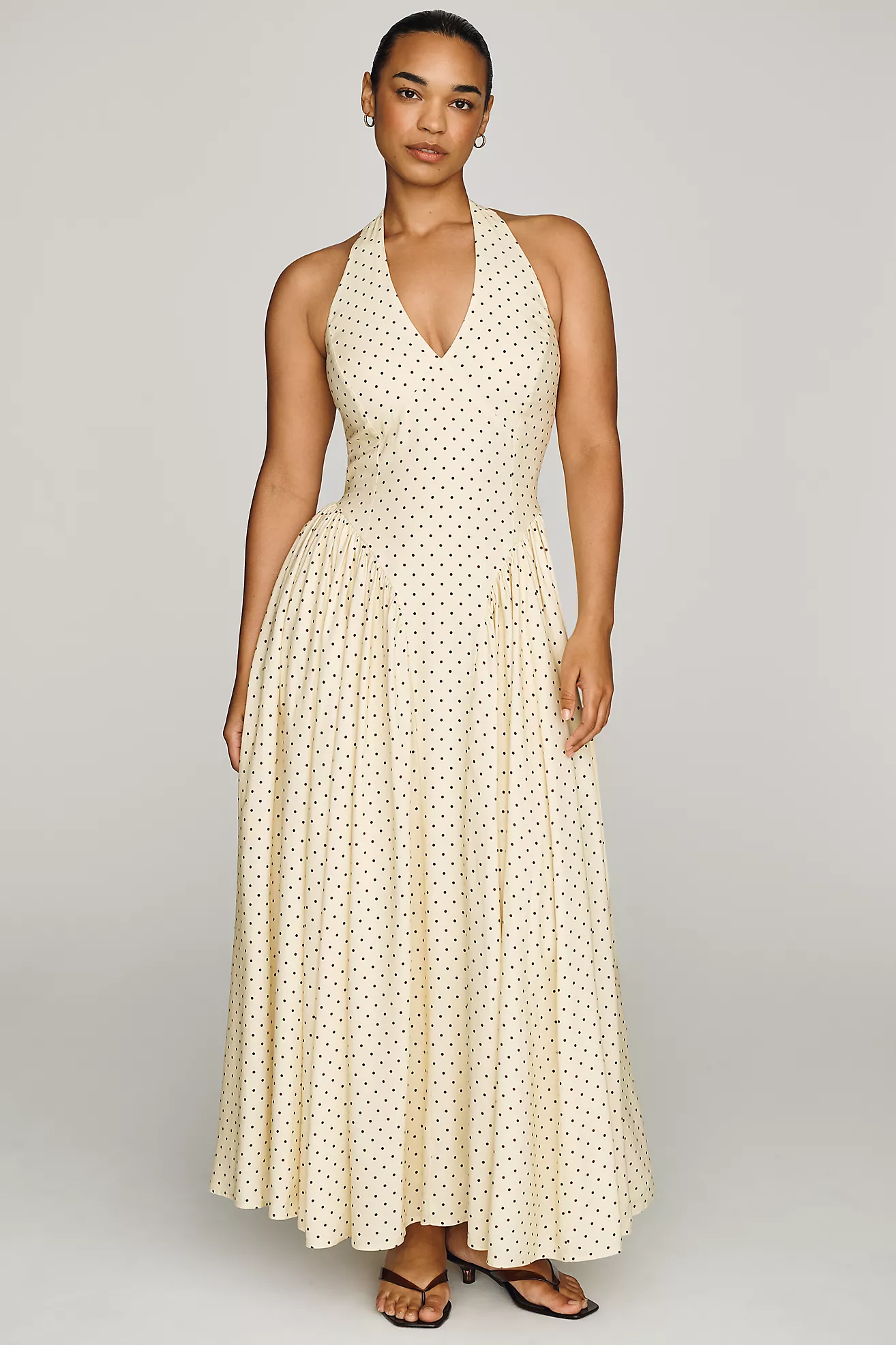 Hutch V-Neck Drop-Waist Dress