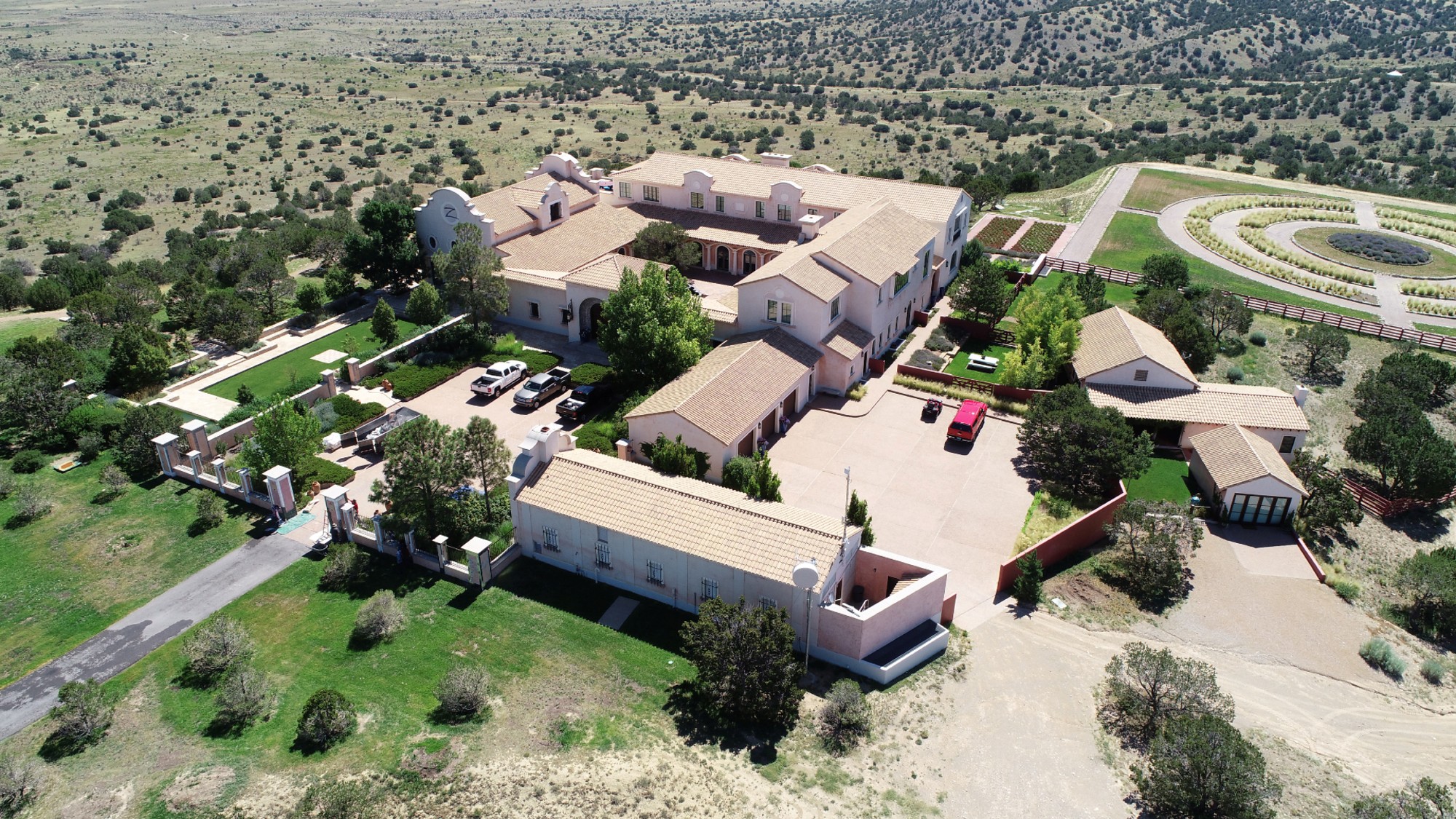 Jeffrey Epstein&rsquo;s Zorro Ranch in New Mexico seen in 2019