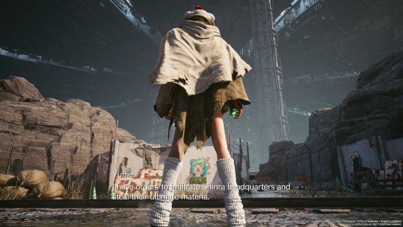 Final Fantasy 7 Remake Intermission Yuffie Mission