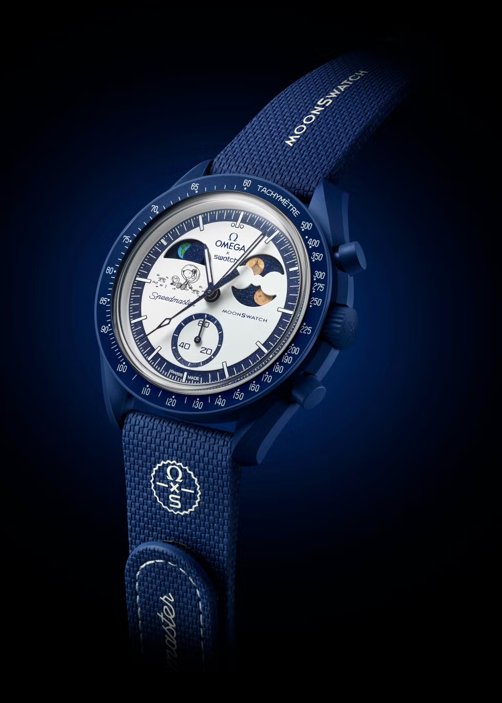 Snoopy Omega X Swatch watch