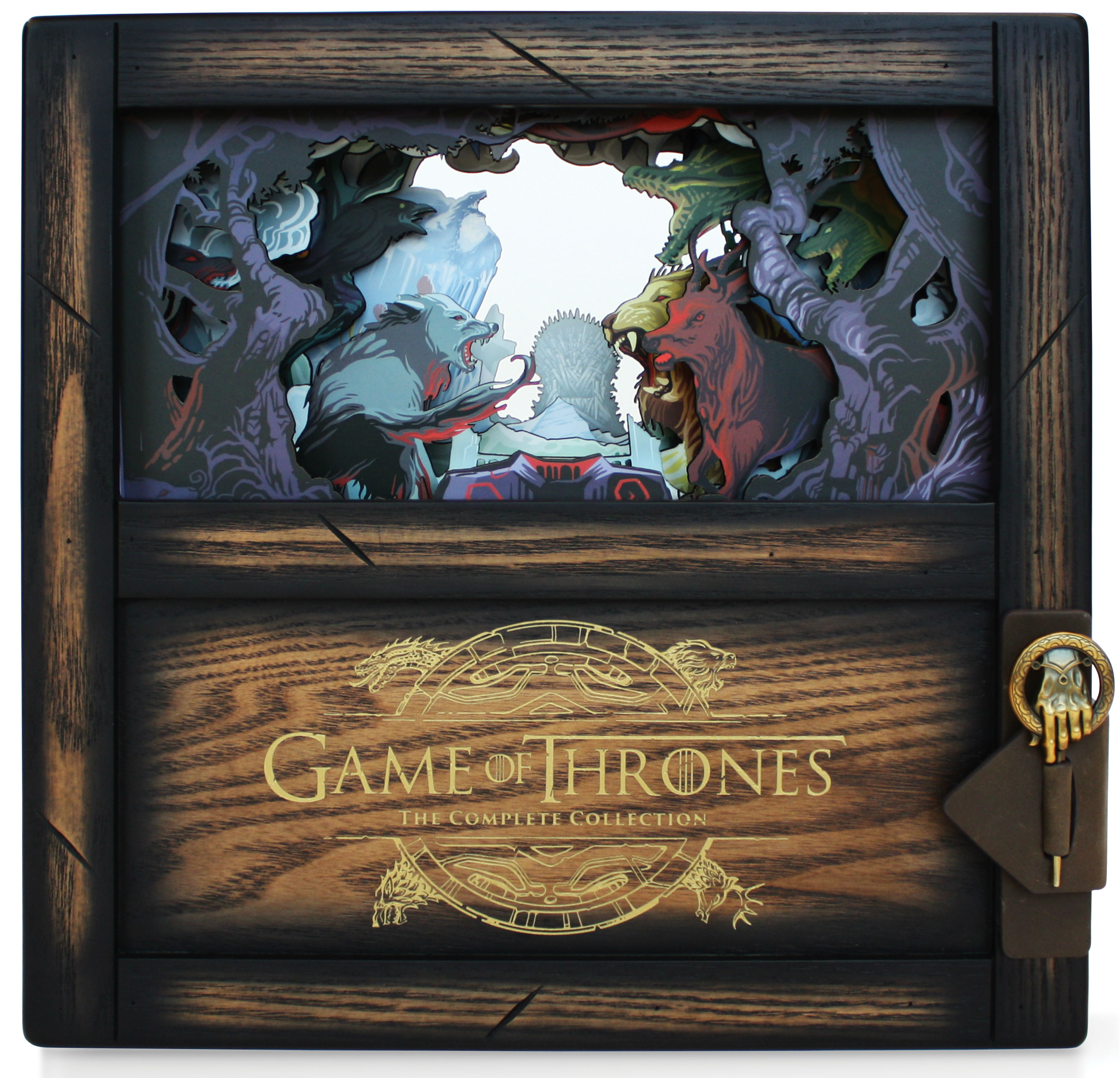 The complete Game of Thrones Blu Ray box set is a work of art