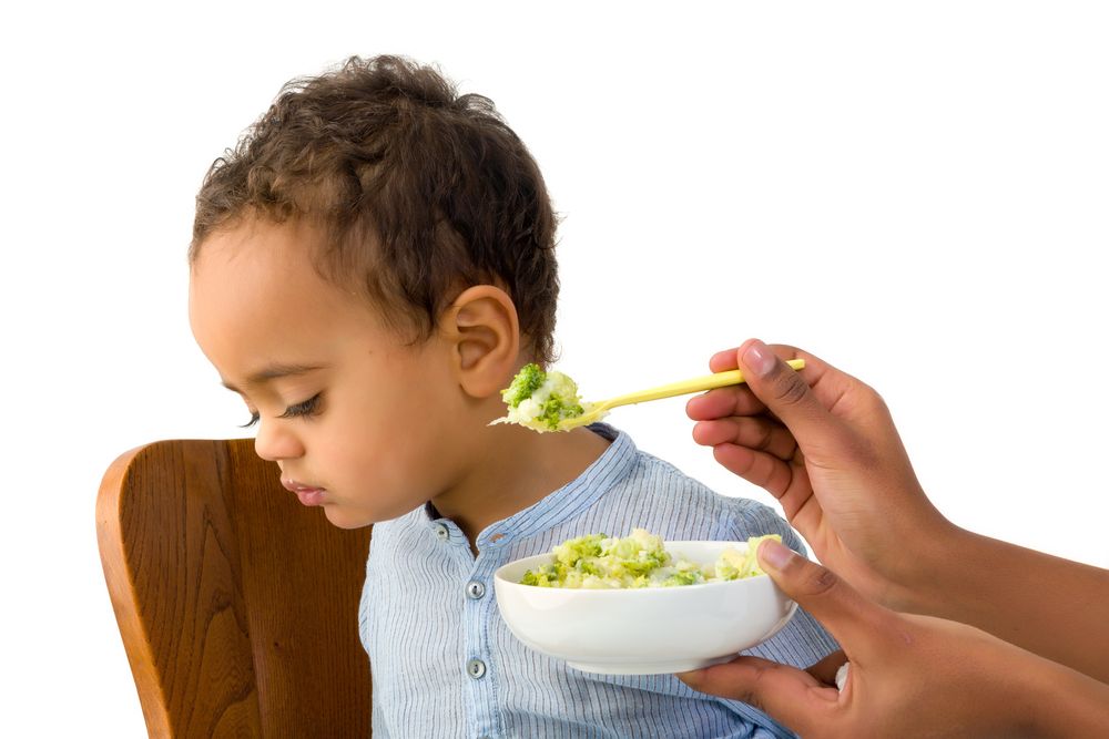 broccoli, toddler, baby