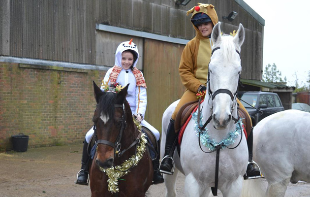 Katie Jerram Christmas ride 6