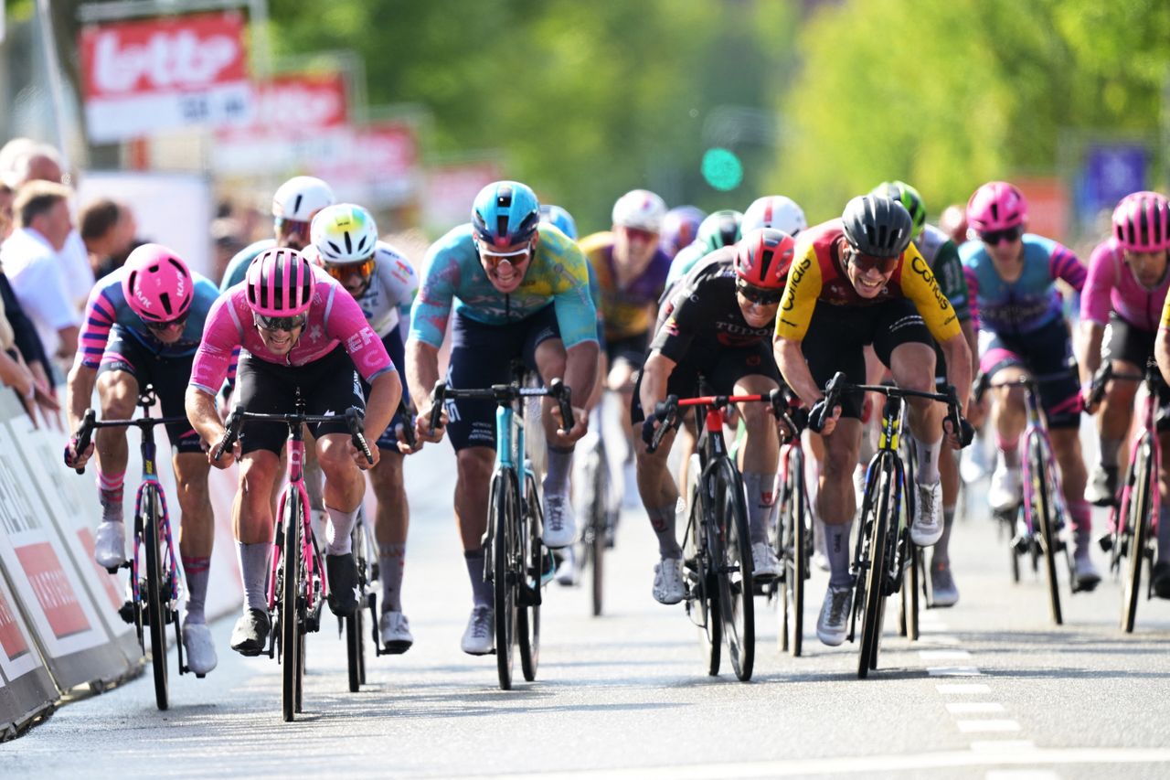  Heistse Pijl: Young Briton Noah Hobbs claims first pro victory in tight sprint 