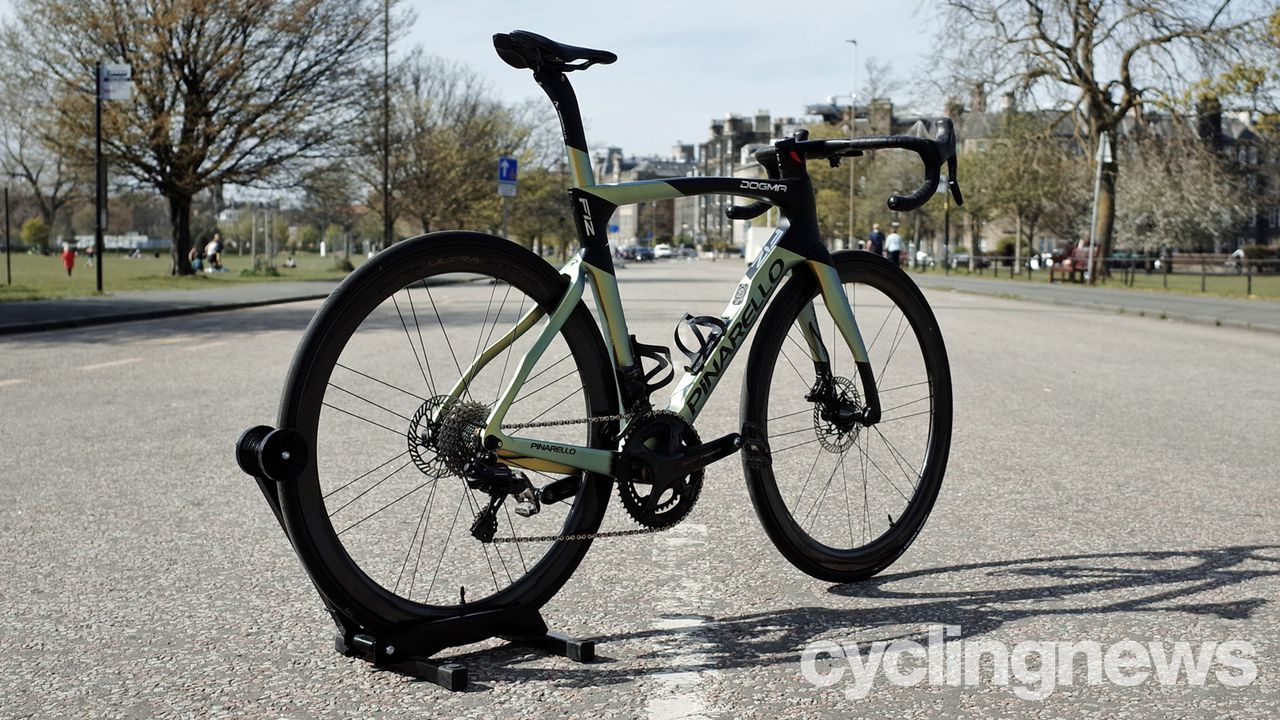 Campagnolo equipped Pinarello Dogma F12