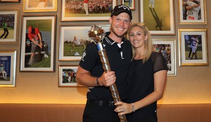 Willett with his wife