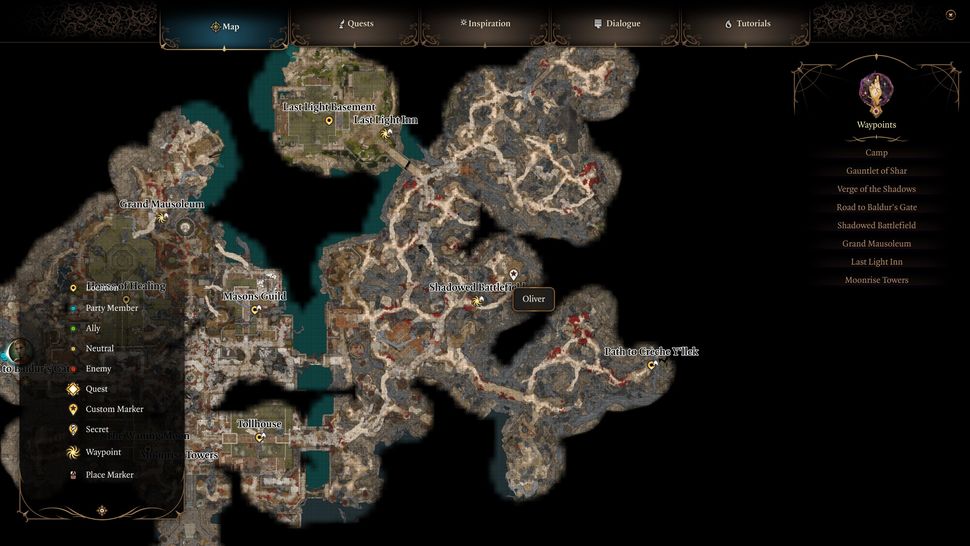 Baldur's Gate 3 Oliver location: How to win hide and seek | PC Gamer