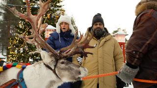Stuffed is a festive BBC1 comedy starring Guz Khan with plenty of Lapland action (see first look above).