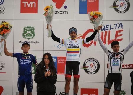F&eacute;lix Cardenas (Shimano GW) on the podium