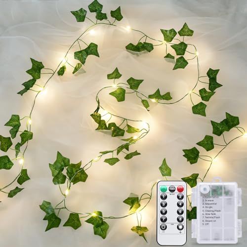 Jmexsuss 33ft Vines With Lights