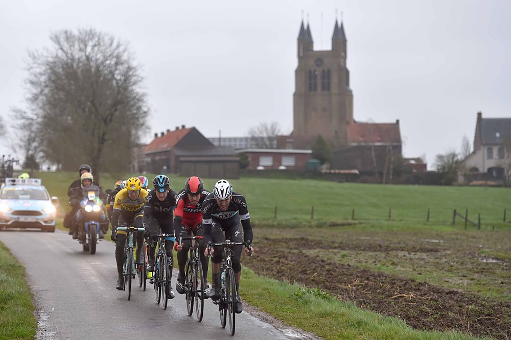 It was a wet and slipper race for 2015 Gent-Wevelgem