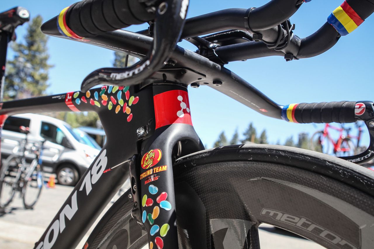Serghei Tvetcov of Jelly Belly Maxxis is the two-time national time trial champion of Romania