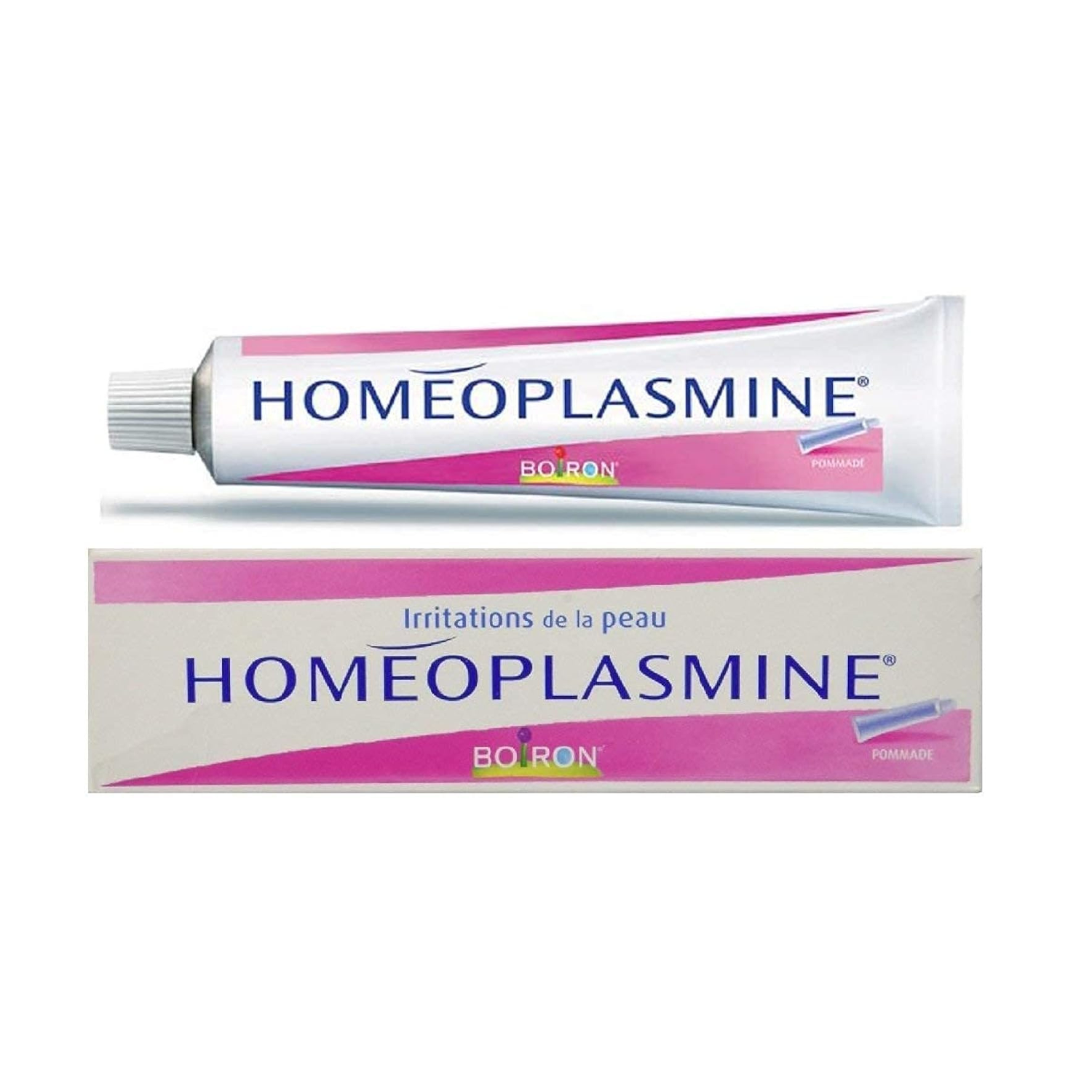 Homeoplasmine, Xl - 40g Magic Cream - for Dry Skin, Irritations, for Soft Lips! [ the Original French Packaging ] - Set of 2