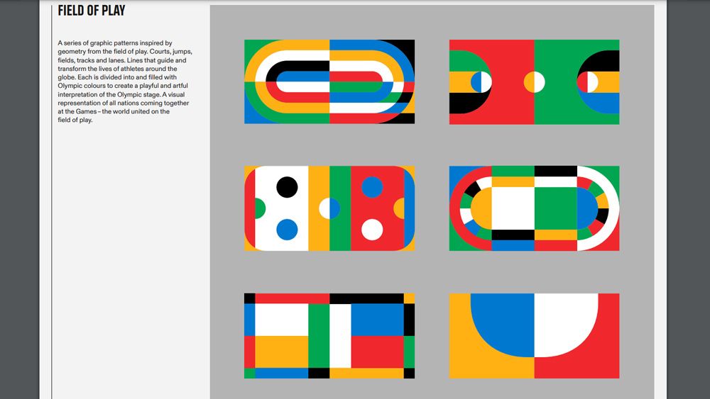 New Olympics branding
